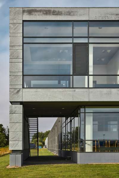 Unermüdliche Fassadenverkleidung mit DS Format, Langelandsvej 6, 8940 Randers